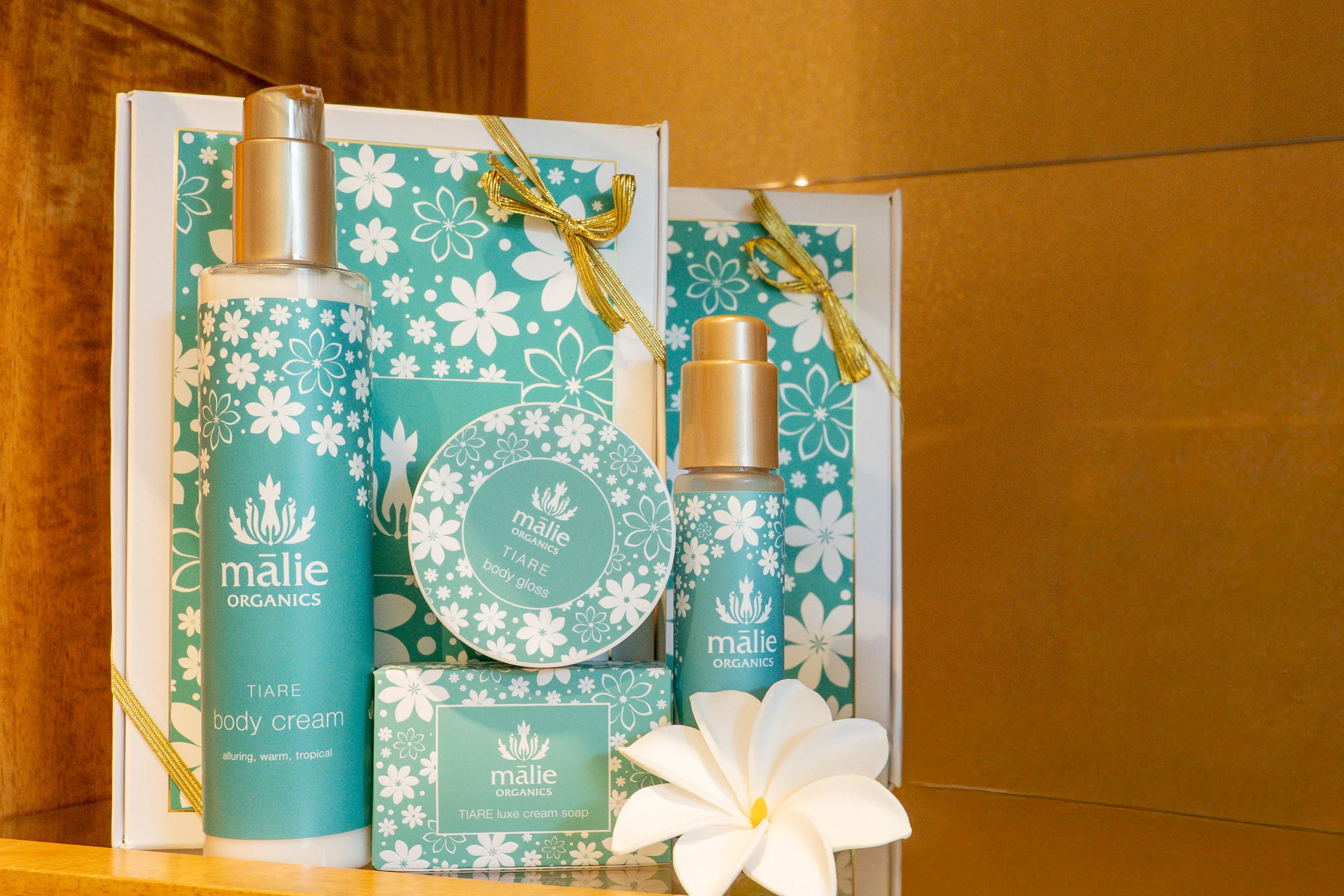 Malie Organics の製品　Tiareの香りのギフトセット